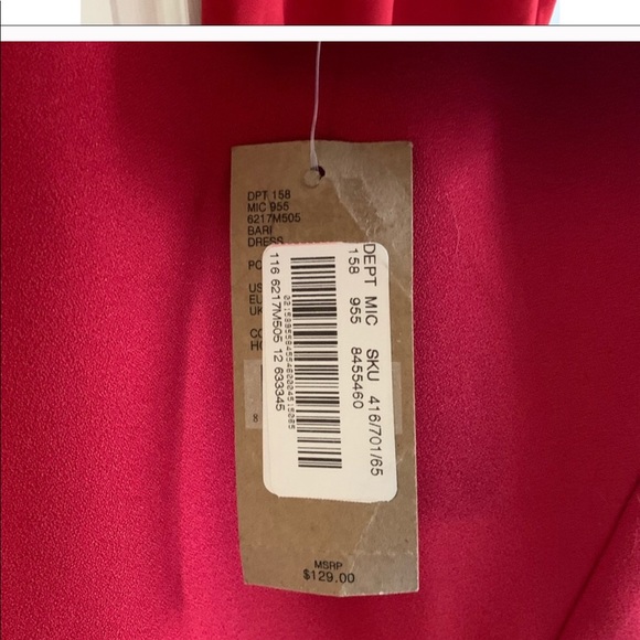 Elegant Cremieux Red Dress - Picture 4 of 5